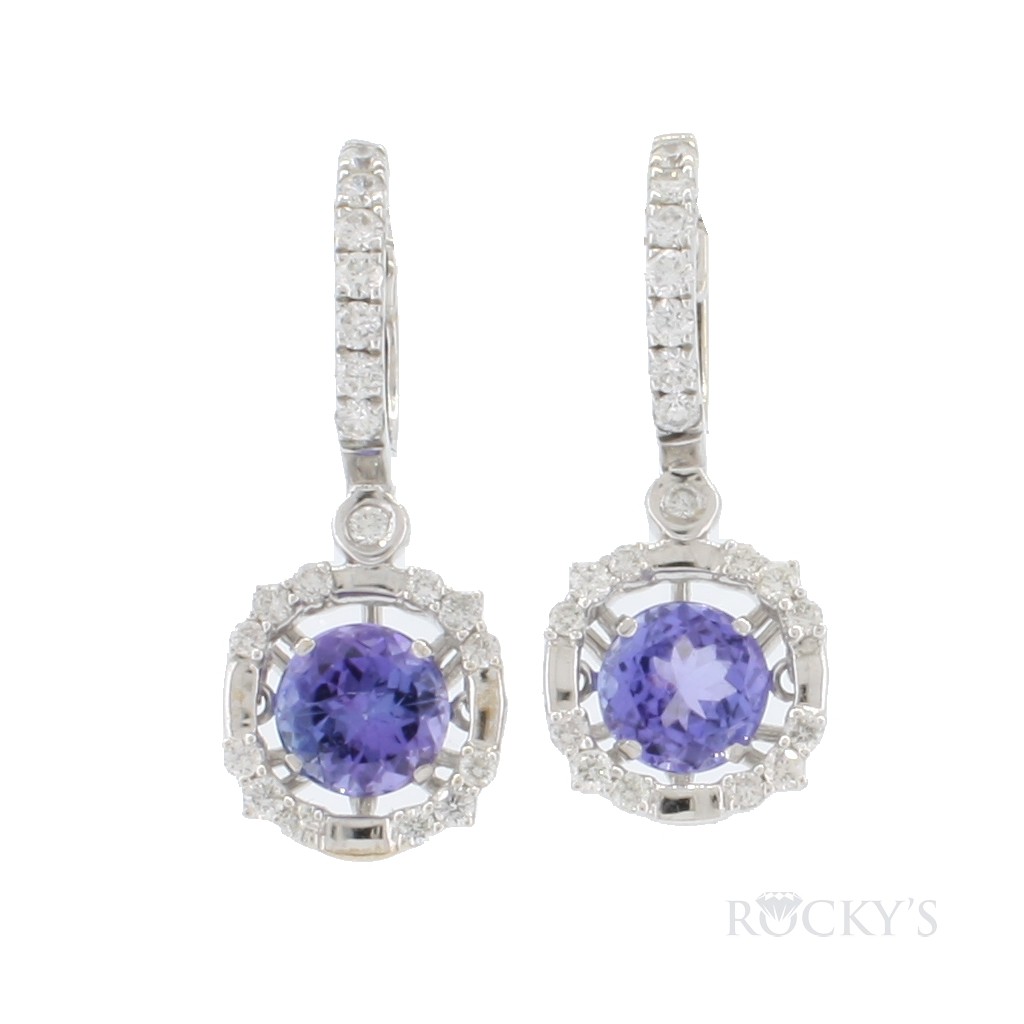 Tanzanite on sale earrings prices