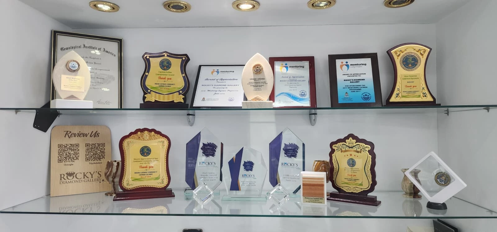 Rocky's Diamond Gallery Awards